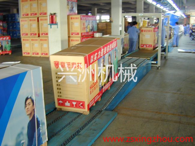 The vehicle packing line