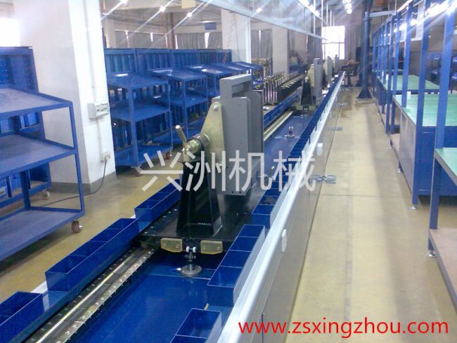 Electric control cabinet assembly line